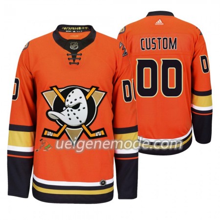 Herren Eishockey Anaheim Ducks Trikot Custom Adidas 2019-2020 Orange Authentic